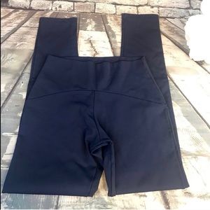 Navy liquidio 7/8 ankle leggings for 2020